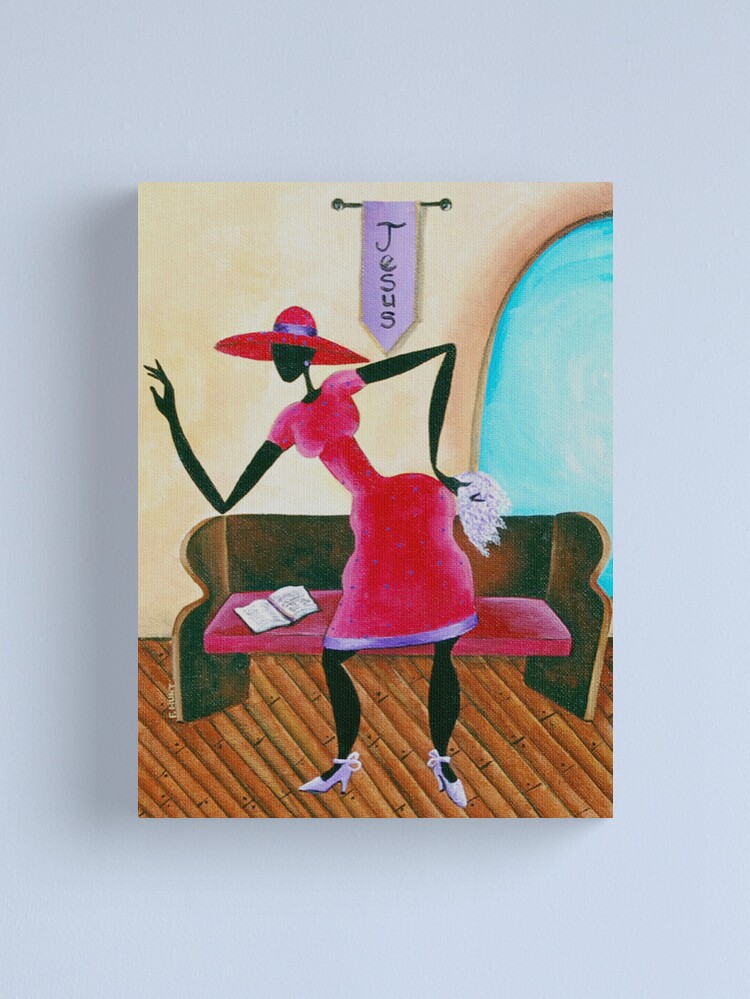Alternate view of You Tell It Pastor Canvas Print