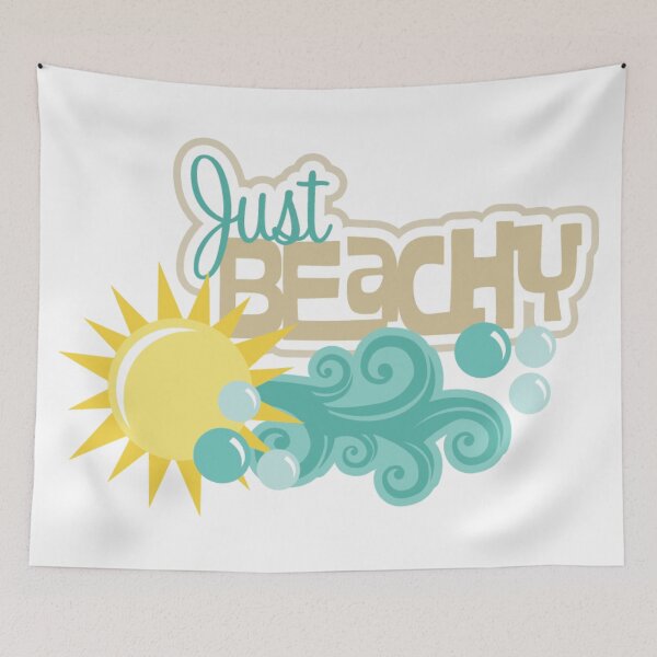 Item preview, Blue Bethany Beach Totem Pole Sticker designed and sold by The Happiness Market .