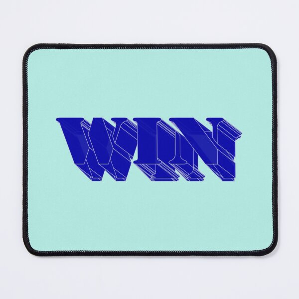 Item preview, Blue WIN designed and sold by PrettyViews.
