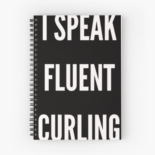 Item preview, I Speak Fluent Curling Shirt, Brier, Curling Sport  designed and sold by PasquaKertz.