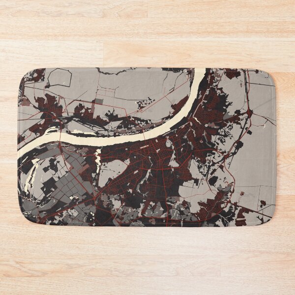 Item preview, Perm City Map of Russia - Vector designed and sold by deMAP.