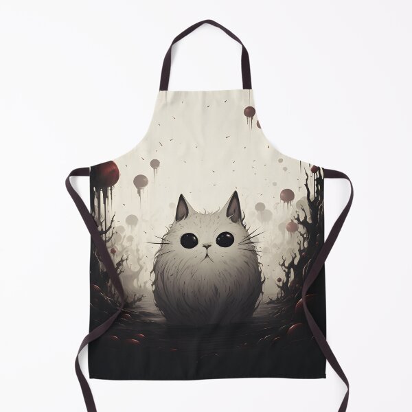 Item preview, White Cat in the Dungeon designed and sold by mythcaldion.