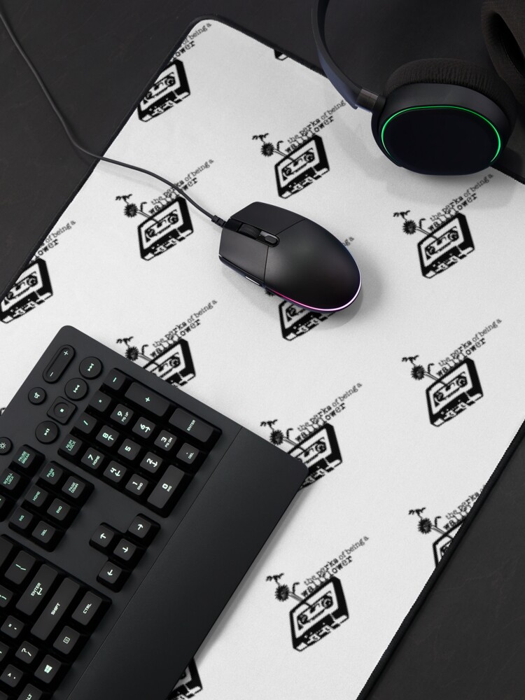 The Perks of Being a Minimal Wallflower Mouse Pad