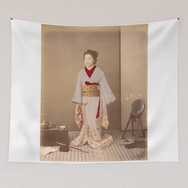 Item preview, Japanese girl in Kimono designed and sold by Photos of Japan.