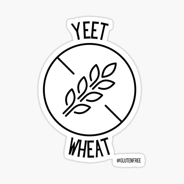 Item preview, Yeet Wheat #GlutenFree designed and sold by CeliacAmnesiac.