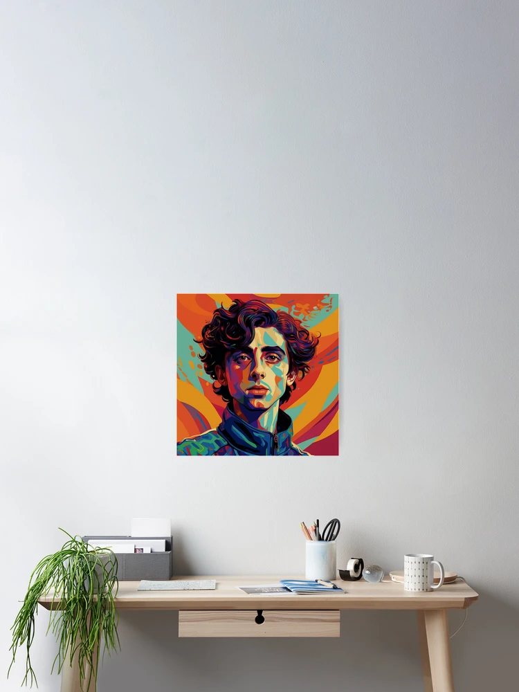 Thumbnail 2 of 3, Poster, Timothee designed and sold by InkishDelight.