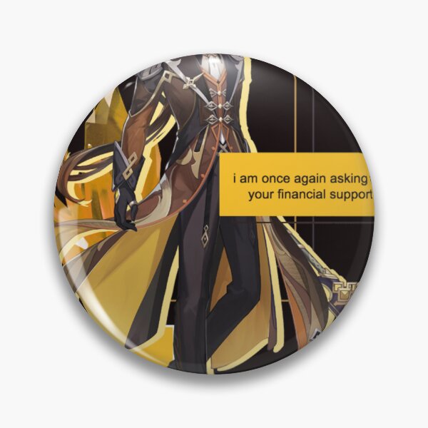 Item preview, Zhongli Adepti Aesthetic Genshin Impact Meme  designed and sold by PasquaKertz.