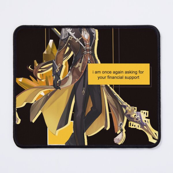 Item preview, Zhongli Adepti Aesthetic Genshin Impact Meme designed and sold by PasquaKertz.