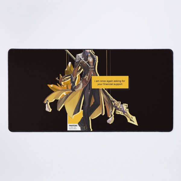 Item preview, Zhongli Adepti Aesthetic Genshin Impact Meme  designed and sold by PasquaKertz.