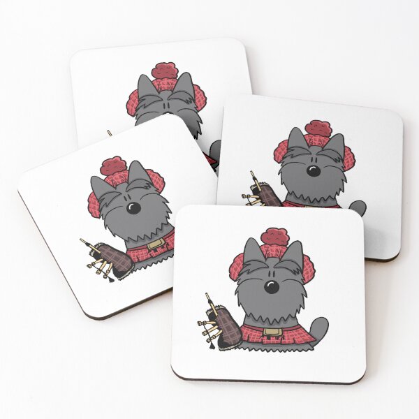 Item preview, Scottie Dog Scottish Terrier Cartoon designed and sold by HalloMolly.