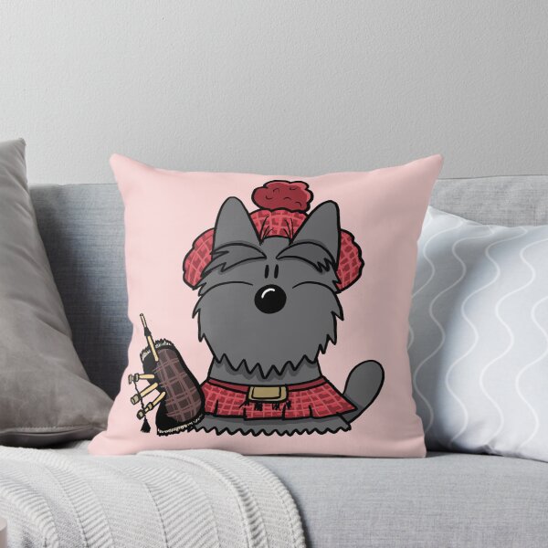 Item preview, Scottie Dog Scottish Terrier Cartoon designed and sold by HalloMolly.