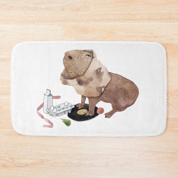 Item preview, Capybara went shopping designed and sold by Ekaterina Khozatskaya.