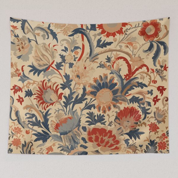 Item preview, Victorian Art Vintage Garden Floral Print designed and sold by meggydesigns.