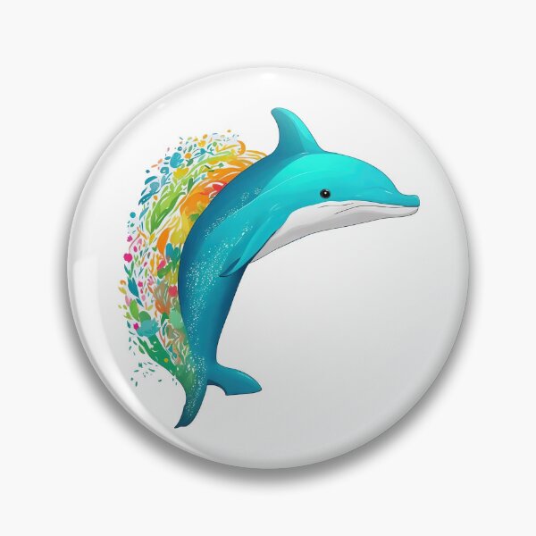 Item preview, Dolphin figure designed and sold by CoolPixels.
