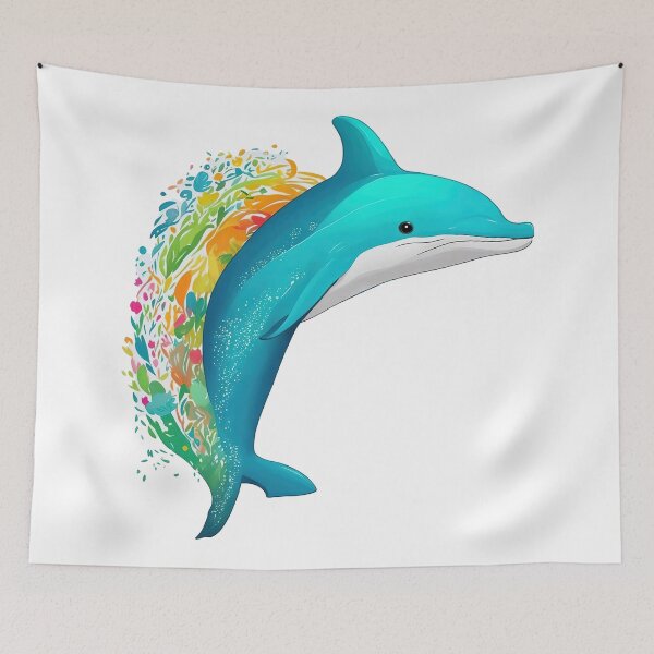 Item preview, Dolphin figure designed and sold by CoolPixels.