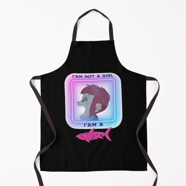 Item preview, Nimona, Im not a girl im a shark designed and sold by VincenzaRaynor.