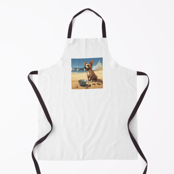 Item preview, I eat sand funny dog designed and sold by Lab4YourStyle.