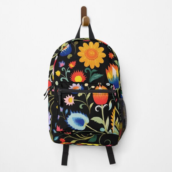 Artikelvorschau, Ojibwe floral gepresste Blumen Wildblumen grafisches Blumendesign Volkskunst entworfen und verkauft von SyncopeMars.