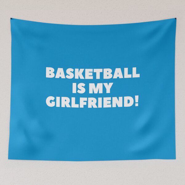 Item preview, Basketball Is My Girlfriend Basketball Art Great Gift For Basketball Lover Basket Ball Charm designed and sold by TeesByDesign.