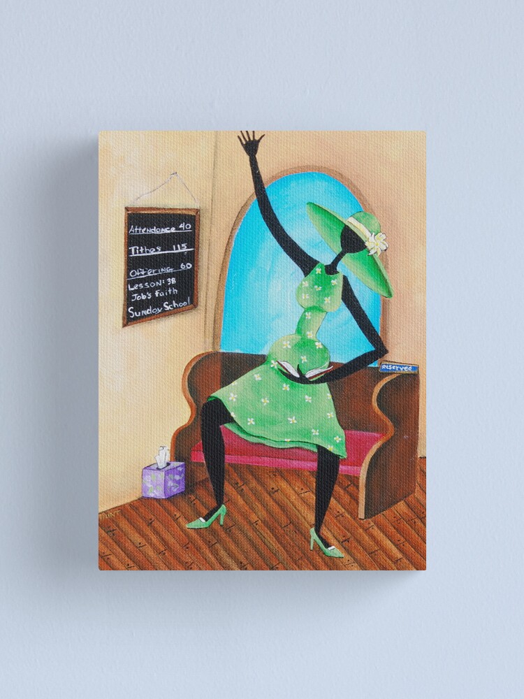 Alternate view of Bring That Word! Canvas Print