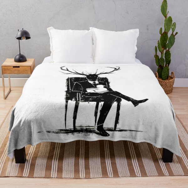 Item preview, Hannibal Lecter NBC Stag Antlers Lamb . designed and sold by xenajewel2iv.