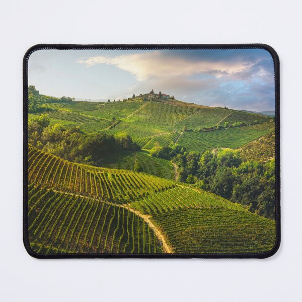 Item preview, Vineyards on the Langhe hills in the morning, Italy designed and sold by Stefano Orazzini.