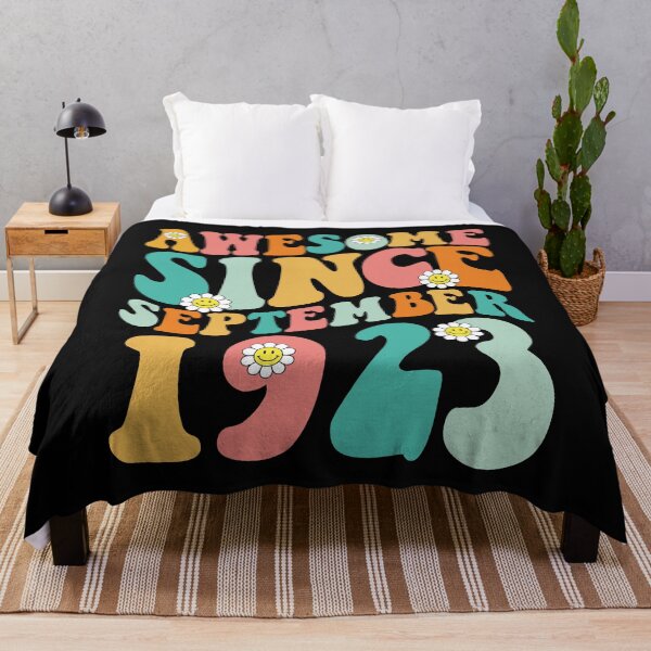 Item preview, Awesome Since September 1923 | Made In 1923 | Retro Groovy Birthday designed and sold by Christina-grich.
