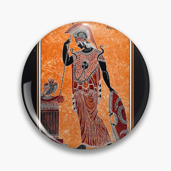 Item preview, ATHENA  Vintage Greek Goddess of War Print Postcard 	 designed and sold by jlnklikgvl61.