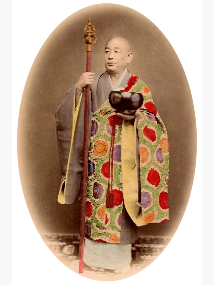 Japanese buddhist priest by Fletchsan