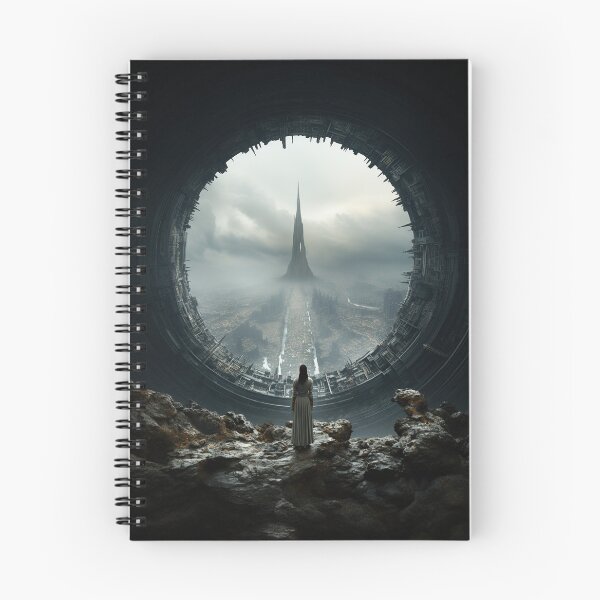Item preview, Dystopian Woman Gazing at New World designed and sold by SuperSeries.