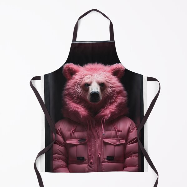 Item preview, Adorable Pink Bear in Winter Attire designed and sold by SuperSeries.