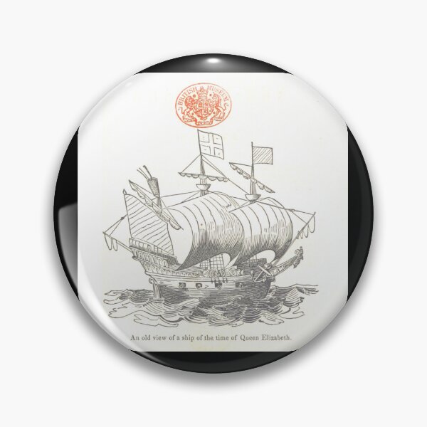 Item preview, Old English Ship designed and sold by BLRPrint.