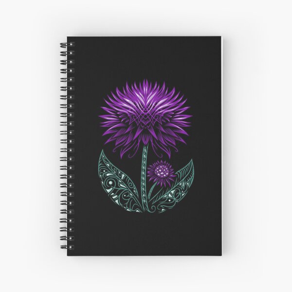 Item preview, Thistle Purple Thistle Milk Thistle designed and sold by Christine Krahl.