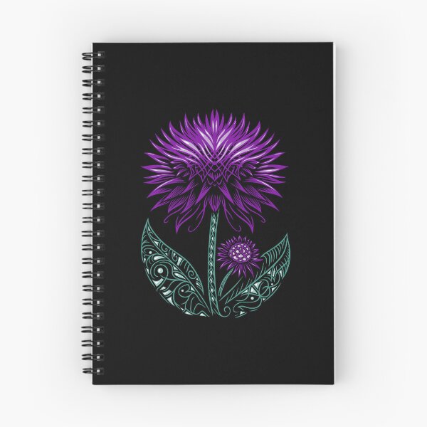 Item preview, Milk Thistle – Purple Thistle Botanical Art designed and sold by Christine Krahl.