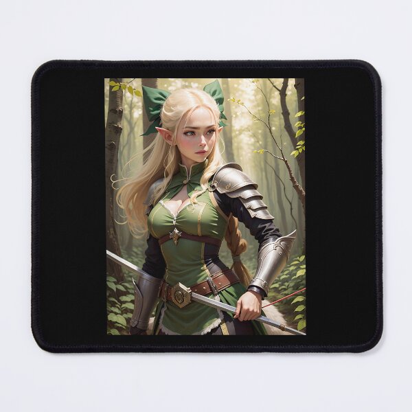 Item preview, Beautiful elf in the woods 2 designed and sold by Ody2000.