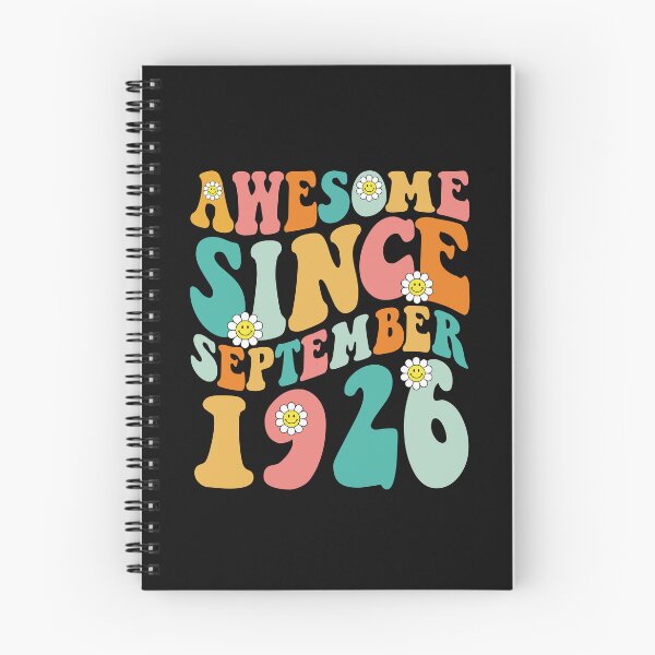 Item preview, Awesome Since September 1926 | Made In 1926 | Retro Groovy Birthday designed and sold by Christina-grich.