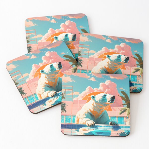 Item preview, Polar Bear in the Pool designed and sold by Design-Illusi0n.