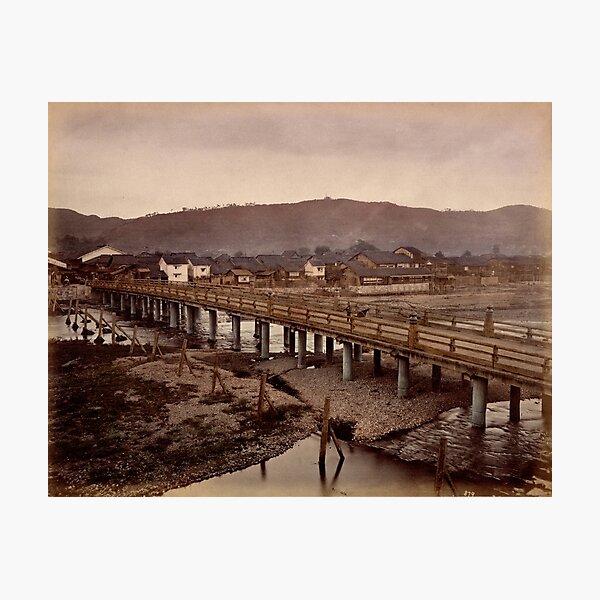 Samijio bridge, Kyoto, Japan Photographic Print