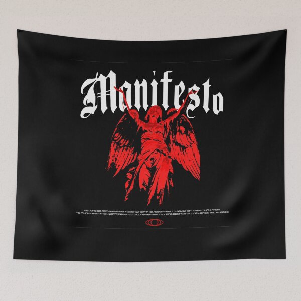 Item preview, manifesto vintage red designed and sold by VincenzaRaynor.