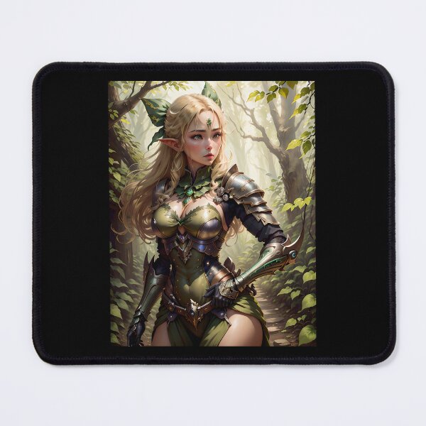 Item preview, Beautiful elf in the woods 3 designed and sold by Ody2000.