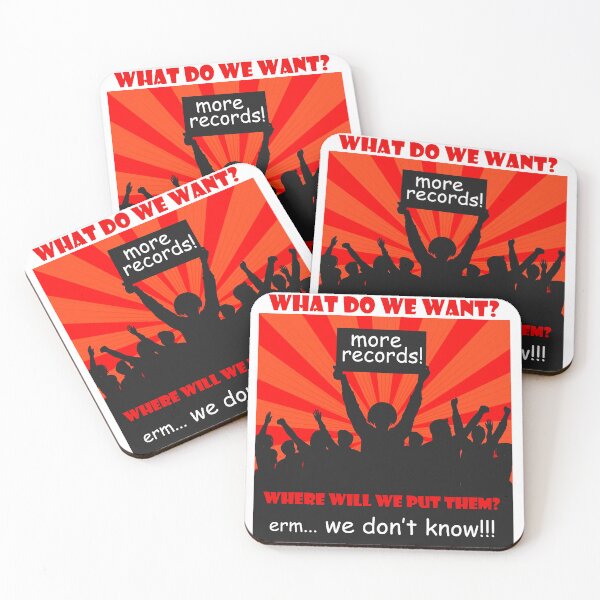Item preview, What Do We Want? More Records! designed and sold by platterpus.