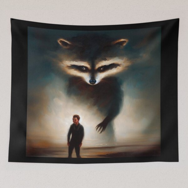 Item preview, Spirit Animal Raccoon 1 designed and sold by CrankyOldDude.