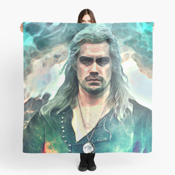 Witcher-Beware the White Wolf Scarf