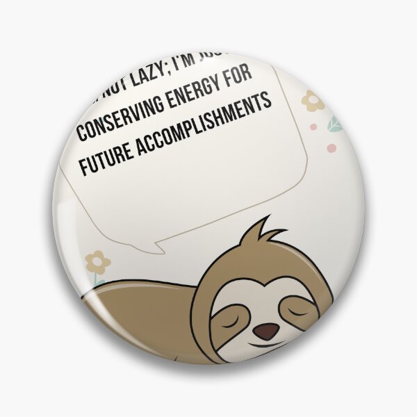 Item preview, I am not lazy; designed and sold by UrmiCreation.