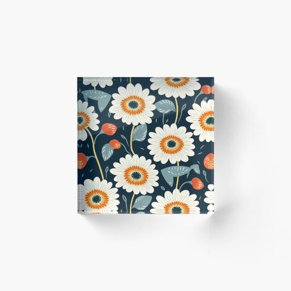 Item preview, Simple flowers Ikea style designed and sold by AniaPatterns.
