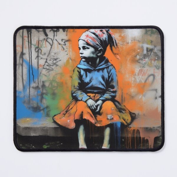 Item preview, Banksy rufuge kids -1 designed and sold by aquinavortex.