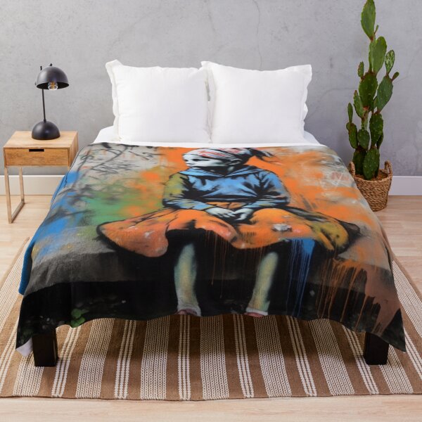 Item preview, Banksy rufuge kids -1 designed and sold by aquinavortex.