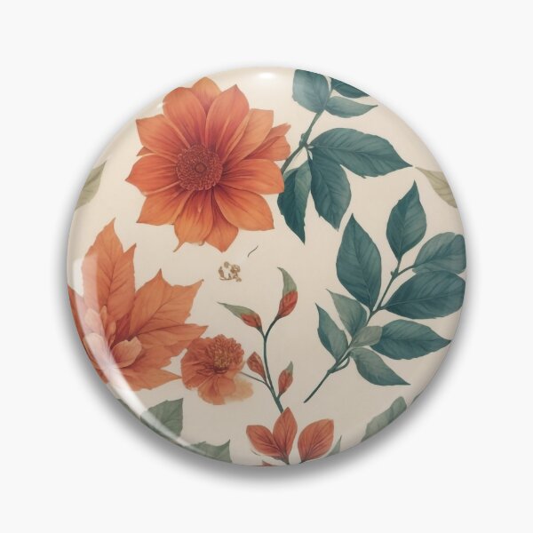 Item preview, #8 "Nature-Inspired Design: Harmonious Patterns of Leaves, Flowers, and Waves for Soothing Aesthetics" designed and sold by CyberCollective.
