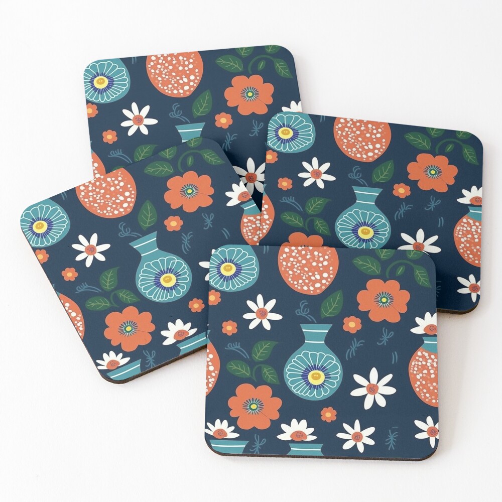 Item preview, Coasters (Set of 4) designed and sold by AniaPatterns.