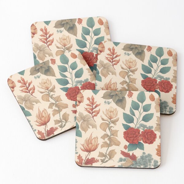 Item preview, #10 "Nature-Inspired Design: Harmonious Patterns of Leaves, Flowers, and Waves for Soothing Aesthetics" designed and sold by CyberCollective.